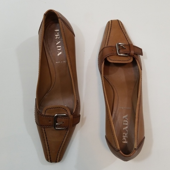 Prada 1.5" leather heels 5 - Picture 6 of 7